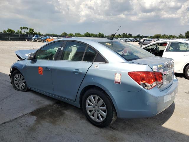 1G1PC5SH9B7154859 - 2011 CHEVROLET CRUZE LS BLUE photo 2