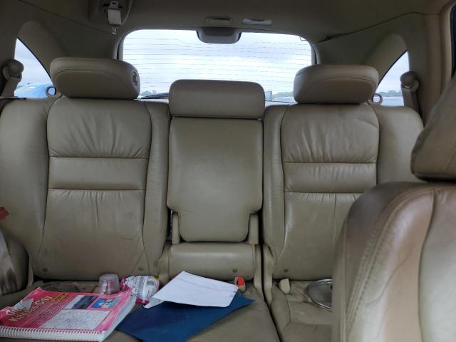 5J6RE4H71BL041816 - 2011 HONDA CR-V EXL BLACK photo 10