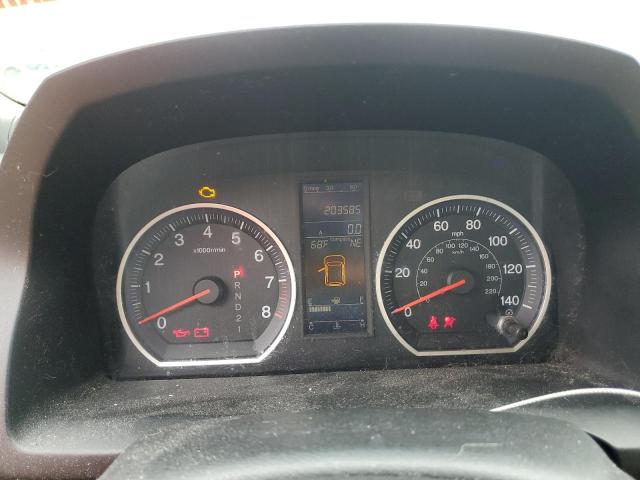 5J6RE4H71BL041816 - 2011 HONDA CR-V EXL BLACK photo 9