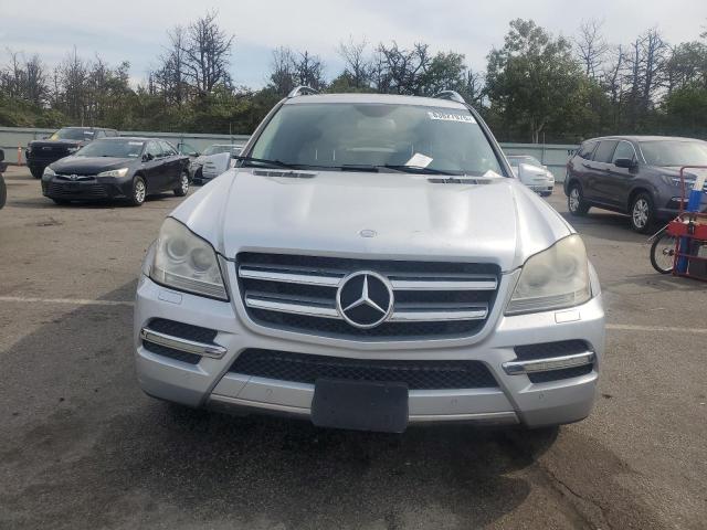 4JGBF7BE5CA783934 - 2012 MERCEDES-BENZ GL 450 4MATIC SILVER photo 5