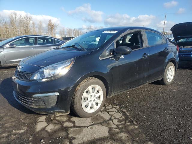 KNADM4A37H6111589 - 2017 KIA RIO LX BLACK photo 1