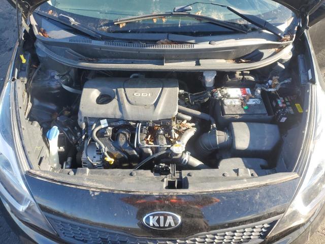 KNADM4A37H6111589 - 2017 KIA RIO LX BLACK photo 11