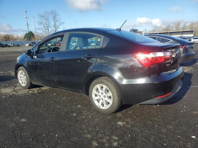 KNADM4A37H6111589 - 2017 KIA RIO LX BLACK photo 2