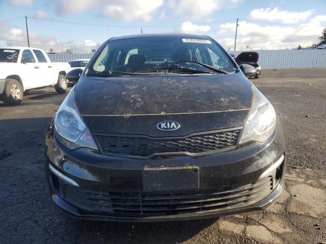 KNADM4A37H6111589 - 2017 KIA RIO LX BLACK photo 5
