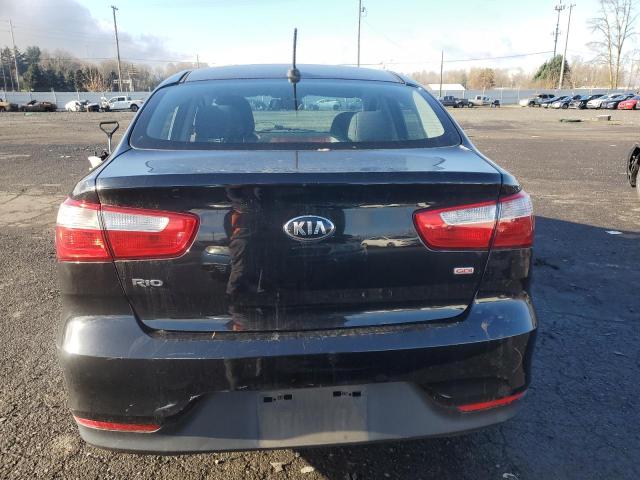 KNADM4A37H6111589 - 2017 KIA RIO LX BLACK photo 6