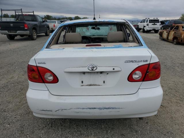 1NXBR38E53Z164658 - 2003 TOYOTA COROLLA CE WHITE photo 6