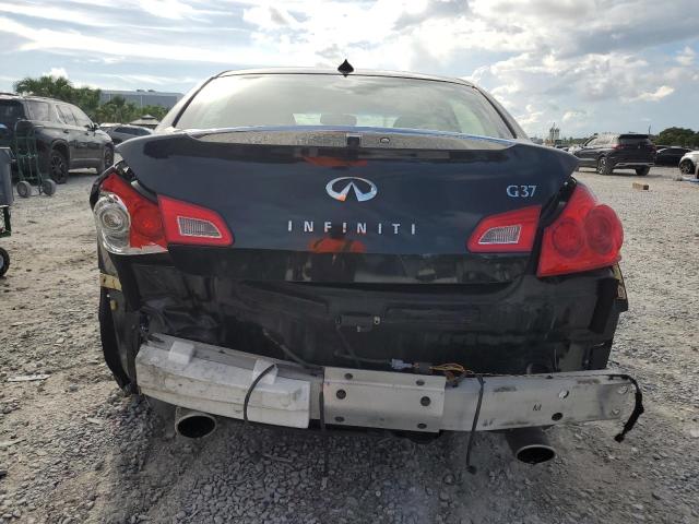 JN1CV6AP4DM715202 - 2013 INFINITI G37 BASE Negro foto 6