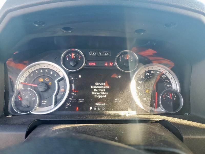 1C6RR6LT1ES345207 - 2014 RAM 1500 SLT Boz foto 9