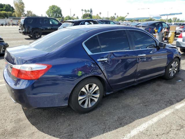 1HGCR2F3XDA019737 - 2013 HONDA ACCORD LX BLUE photo 3