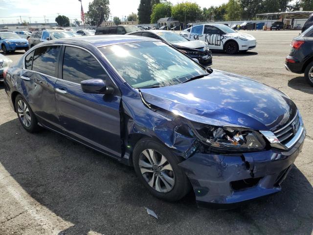 1HGCR2F3XDA019737 - 2013 HONDA ACCORD LX BLUE photo 4