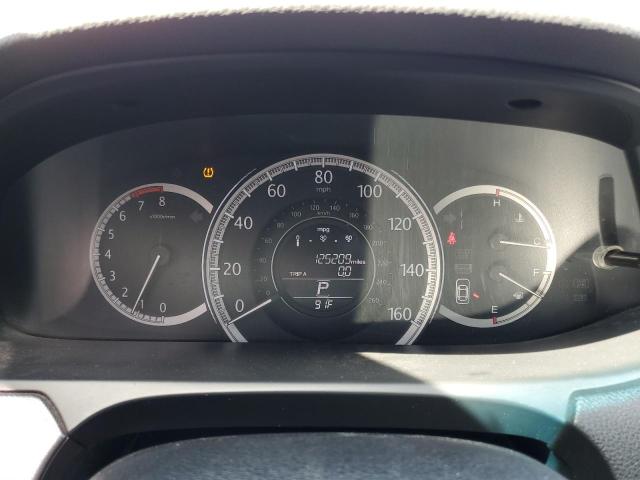 1HGCR2F3XDA019737 - 2013 HONDA ACCORD LX BLUE photo 9