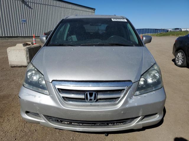 5FNRL38776B511605 - 2006 HONDA ODYSSEY EXL ვერცხლისფერი ფოტო 5