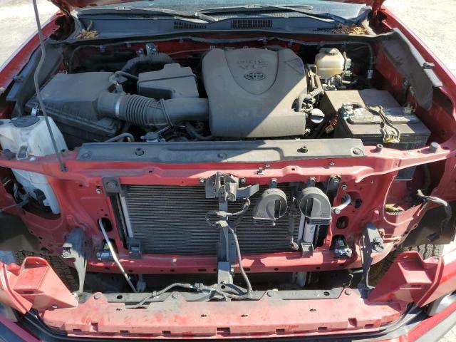 3TMDZ5BN1NM135571 - 2022 TOYOTA TACOMA DOUBLE CAB Червоний фото 11