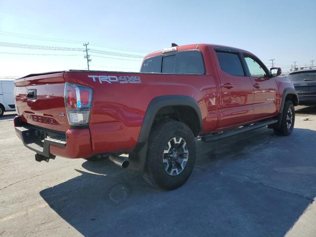 3TMDZ5BN1NM135571 - 2022 TOYOTA TACOMA DOUBLE CAB Червоний фото 3
