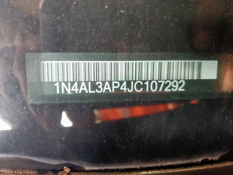 1N4AL3AP4JC107292 - 2018 NISSAN ALTIMA 2.5 Mavi fotoğraf 12