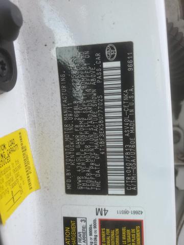4T1BF3EK5BU777025 - 2011 TOYOTA CAMRY BASE 白色 照片 12