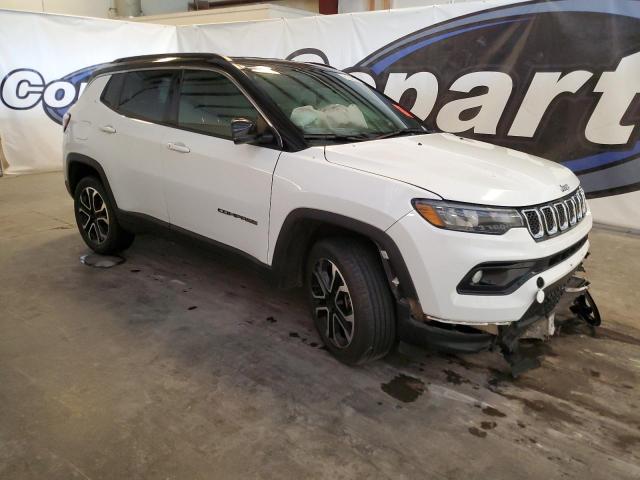 3C4NJDCN8PT569239 - 2023 JEEP COMPASS LIMITED Biały zdjęcie 4