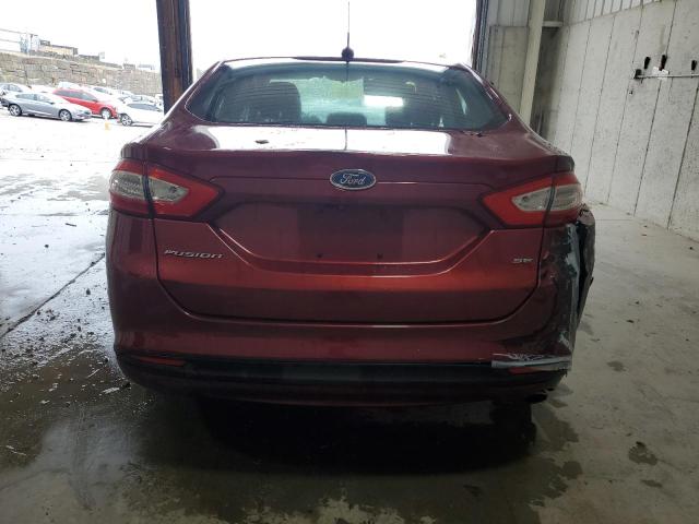 1FA6P0H77G5112238 - 2016 FORD FUSION SE 栗色 照片 6