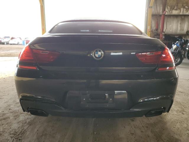 WBA6B2C52ED129040 - 2014 BMW 650 I GRAN COUPE BLACK photo 6