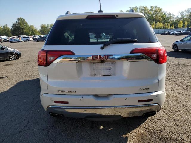 1GKKNXLS1HZ315224 - 2017 GMC ACADIA DENALI WHITE photo 6
