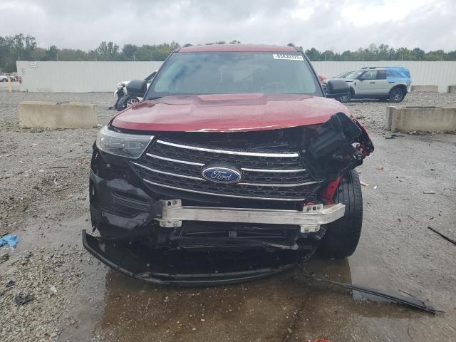 1FMSK7DHXNGA45100 - 2022 FORD EXPLORER XLT أحمر صورة 5