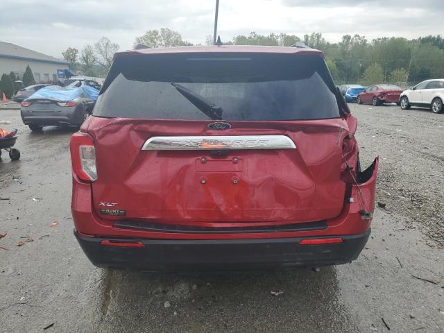 1FMSK7DHXNGA45100 - 2022 FORD EXPLORER XLT أحمر صورة 6