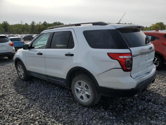 1FM5K8B86EGA92694 - 2014 FORD EXPLORER WHITE photo 2