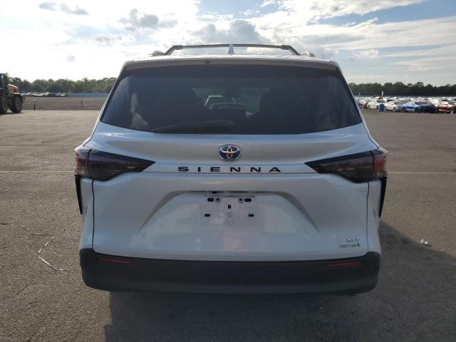 5TDYRKEC4RS199328 - 2024 TOYOTA SIENNA XLE أبيض صورة 6