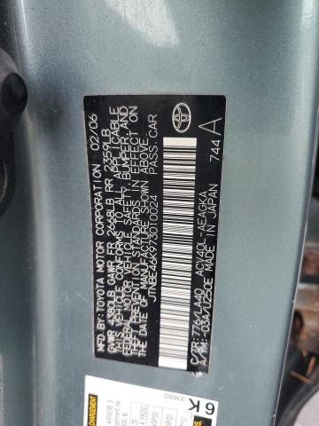 JTNBE46K973010024 - 2007 TOYOTA CAMRY CE 绿色 照片 12