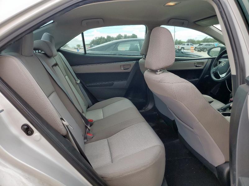5YFBURHE5GP470476 - 2016 TOYOTA COROLLA L SILVER photo 10