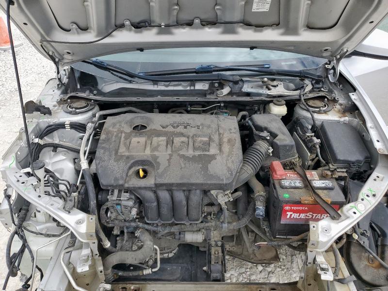 5YFBURHE5GP470476 - 2016 TOYOTA COROLLA L SILVER photo 11