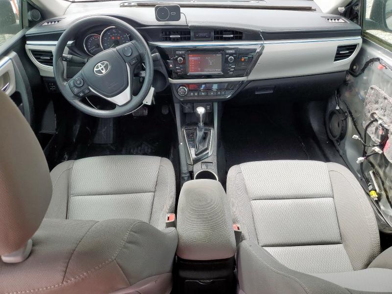 5YFBURHE5GP470476 - 2016 TOYOTA COROLLA L SILVER photo 8