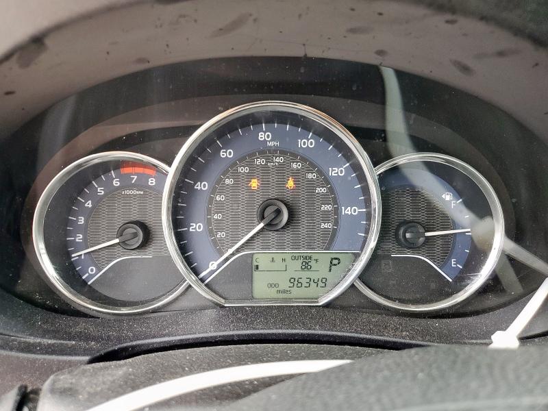 5YFBURHE5GP470476 - 2016 TOYOTA COROLLA L SILVER photo 9