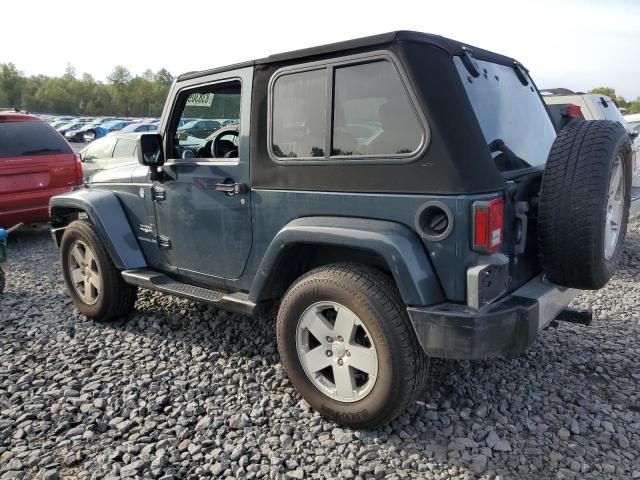 1J8FA541X8L519597 - 2008 JEEP WRANGLER SAHARA BLUE photo 2