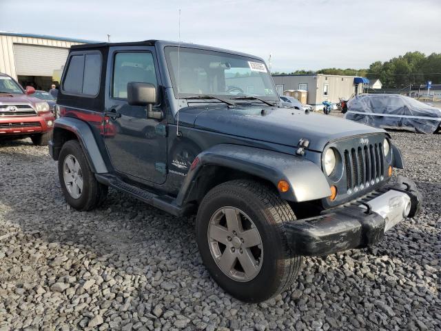 1J8FA541X8L519597 - 2008 JEEP WRANGLER SAHARA BLUE photo 4