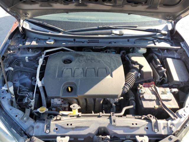 5YFBURHE9FP306095 - 2015 TOYOTA COROLLA L GRAY photo 11