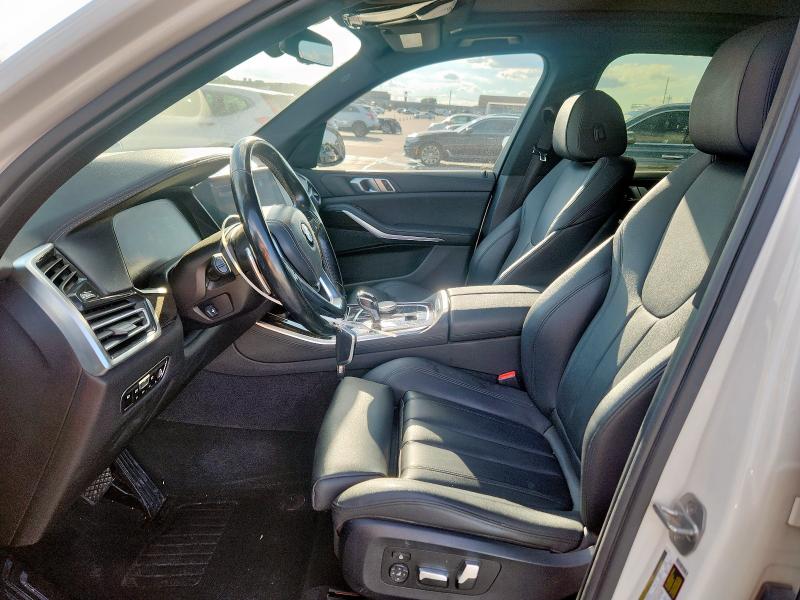 5UXCR6C51KLL14706 - 2019 BMW X5 XDRIVE40I WHITE photo 7