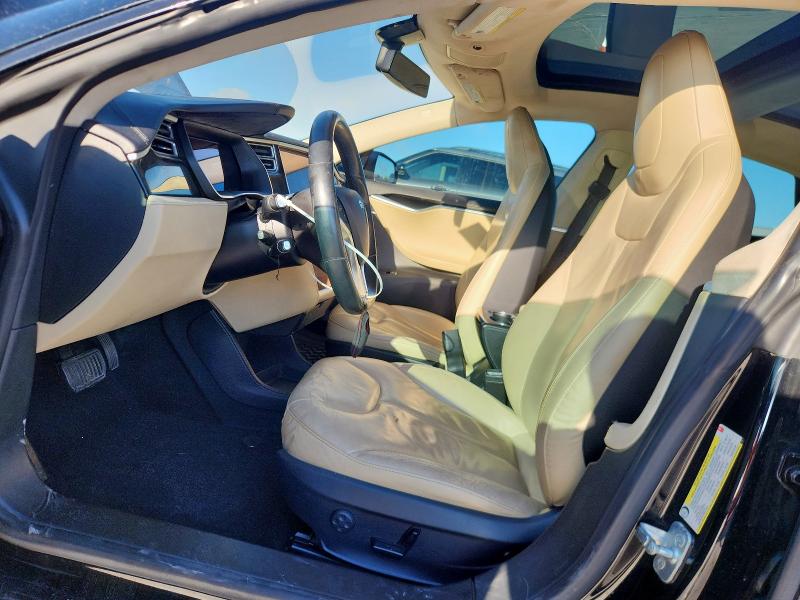 5YJSA1H11EFP51853 - 2014 TESLA MODEL S შავი ფოტო 7