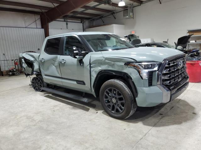 5TFNA5DBXRX230287 - 2024 TOYOTA TUNDRA CREWMAX PLATINUM ნაცრისფერი ფოტო 4