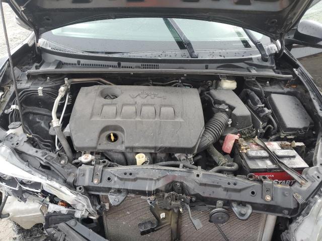 2T1BURHE7KC159785 - 2019 TOYOTA COROLLA L Siyah fotoğraf 11