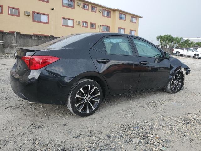 2T1BURHE7KC159785 - 2019 TOYOTA COROLLA L Siyah fotoğraf 3