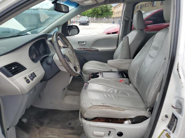 5TDYK3DC4ES414728 - 2014 TOYT SIENNA XLE WHITE photo 7