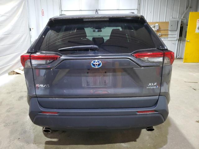 4T3RWRFVXNU071903 - 2022 TOYOTA RAV4 XLE CHARCOAL photo 6