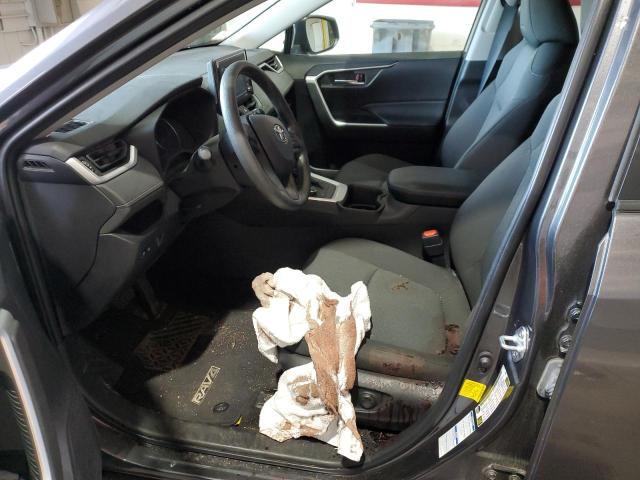4T3RWRFVXNU071903 - 2022 TOYOTA RAV4 XLE CHARCOAL photo 7