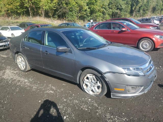 3FAHP0HA2BR295140 - 2011 FORD FUSION SE GRAY photo 4