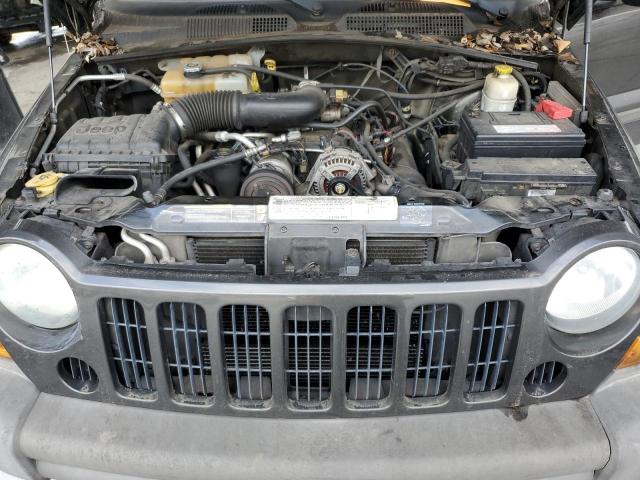 1J4GL48KX6W262689 - 2006 JEEP LIBERTY SPORT Сұр фото 11