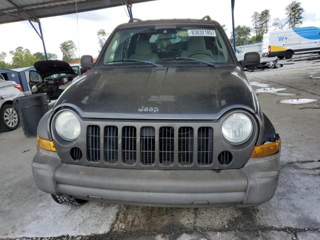 1J4GL48KX6W262689 - 2006 JEEP LIBERTY SPORT Сұр фото 5