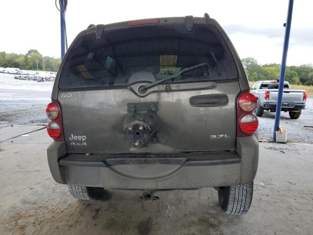 1J4GL48KX6W262689 - 2006 JEEP LIBERTY SPORT Сұр фото 6