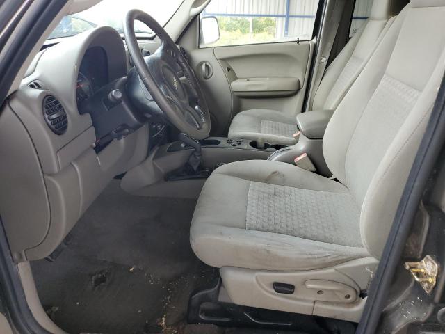 1J4GL48KX6W262689 - 2006 JEEP LIBERTY SPORT Сұр фото 7