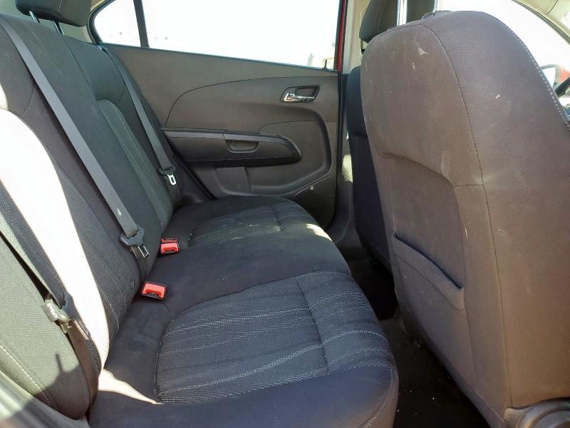 1G1JC5SH1D4231086 - 2013 CHEVROLET SONIC LT 红色 照片 10